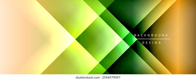 Colorful gradient with lines made of shadow and light. Creative background