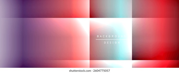 Colorful gradient with lines made of shadow and light. Creative background