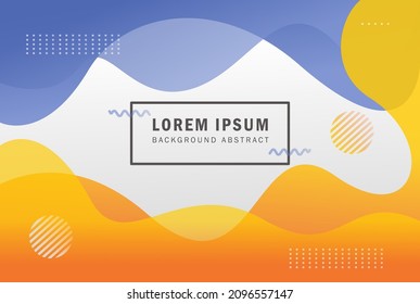 forma líquida de gradiente colorido Fondo abstracto para el negocio
