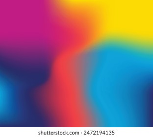 Colorful gradient mesh abstract background