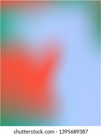 Colorful gradient mesh attractive background for mobile phone. Vector illustration show. Trendy splash and spreading spot. Red colorful background for smartphones and electronic tablets.