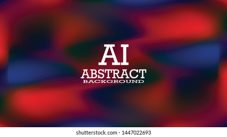Colorful gradient mesh background Blurred surface, smooth abstract Vector illustration