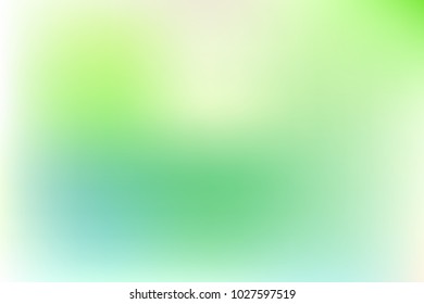 Colorful gradient mesh background in bright colors. Abstract blurred smooth vector illustration.