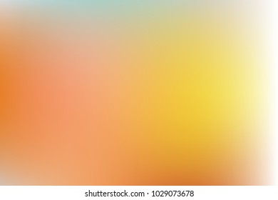 Colorful gradient mesh background in bright colors. Abstract blurred smooth vector illustration.