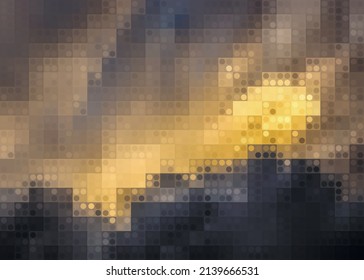 Colorful gradient mesh background in bright rainbow colors. Abstract blurred smooth image. Easy editable soft colored vector illustration in EPS8 without transparency.