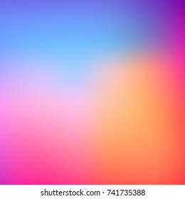 Colorful gradient mesh background in bright rainbow colors.