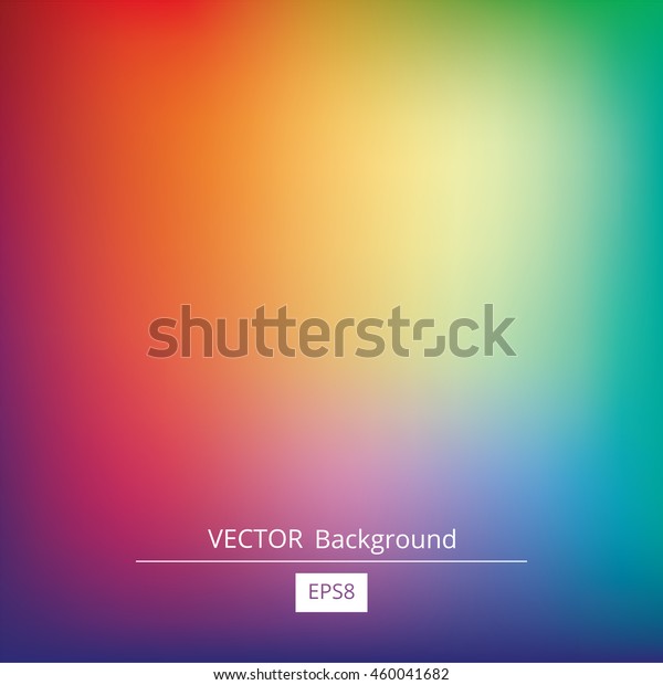 明るい虹の色のカラフルなグラデーションメッシュ背景 抽象的なぼかした滑らかな画像 Eps8では 透明なしで簡単に編集できる 柔らかい色のベクターイラスト のベクター画像素材 ロイヤリティフリー