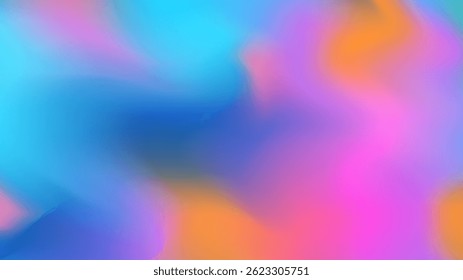 colorful gradient mesh background. Modern bright rainbow colors.