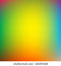 Colorful gradient mesh background in rainbow colors. Abstract smooth blurred texture.