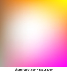Colorful gradient mesh background in rainbow colors. Abstract blurred smooth image. Smooth blend banner template. It can use as wallpaper.