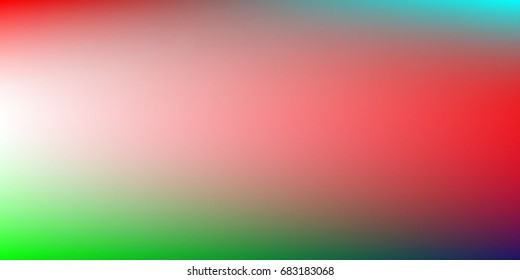 Colorful gradient mesh background in rainbow colors. Abstract blurred smooth image. Smooth blend banner template. It can use as wallpaper.