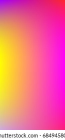 Colorful gradient mesh background in rainbow colors. Abstract blurred smooth image. Smooth blend banner template. It can use as wallpaper.