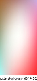 Colorful gradient mesh background in rainbow colors. Abstract blurred smooth image. Smooth blend banner template. It can use as wallpaper.