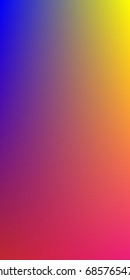 Colorful gradient mesh background in rainbow colors. Abstract blurred smooth image. Smooth blend banner template. It can use as wallpaper.