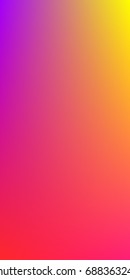 Colorful gradient mesh background in rainbow colors. Abstract blurred smooth image. Smooth blend banner template. It can use as wallpaper.