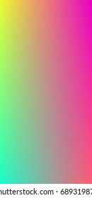 Colorful gradient mesh background in rainbow colors. Abstract blurred smooth image. Smooth blend banner template. It can use as wallpaper.