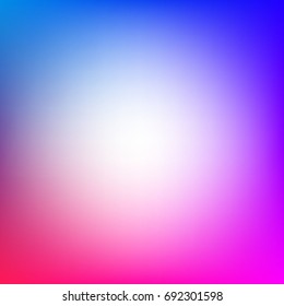 Colorful gradient mesh background in rainbow colors. Abstract blurred smooth image. Smooth blend banner template. It can use as wallpaper.