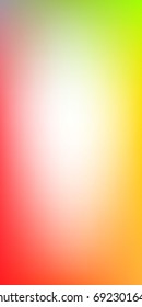 Colorful gradient mesh background in rainbow colors. Abstract blurred smooth image. Smooth blend banner template. It can use as wallpaper.