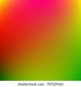 Colorful gradient mesh background in rainbow colors. Abstract blurred smooth image. Smooth blend banner template. It can be used as wallpaper.