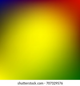 Colorful gradient mesh background in rainbow colors. Abstract blurred smooth image. Smooth blend banner template. It can use as wallpaper.
