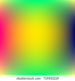 Colorful gradient mesh background in rainbow colors. Abstract blurred smooth image. Smooth blend banner template. It can use as wallpaper.