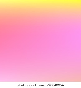 Colorful gradient mesh background in rainbow colors. Abstract blurred smooth image. Smooth blend banner template. It can use as wallpaper.