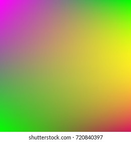 Colorful gradient mesh background in rainbow colors. Abstract blurred smooth image. Smooth blend banner template. It can use as wallpaper.