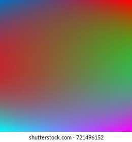 Colorful gradient mesh background in rainbow colors. Abstract blurred smooth image. Smooth blend banner template. It can use as wallpaper.