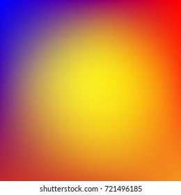 Colorful gradient mesh background in rainbow colors. Abstract blurred smooth image. Smooth blend banner template. It can use as wallpaper.
