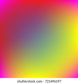Colorful gradient mesh background in rainbow colors. Abstract blurred smooth image. Smooth blend banner template. It can use as wallpaper.