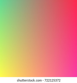 Colorful gradient mesh background in rainbow colors. Abstract blurred smooth image. Smooth blend banner template. It can use as wallpaper.