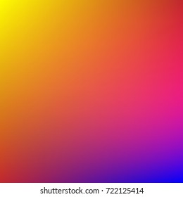 Colorful gradient mesh background in rainbow colors. Abstract blurred smooth image. Smooth blend banner template. It can use as wallpaper.