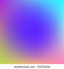 Colorful gradient mesh background in rainbow colors. Abstract blurred smooth image. Smooth blend banner template. It can use as wallpaper.