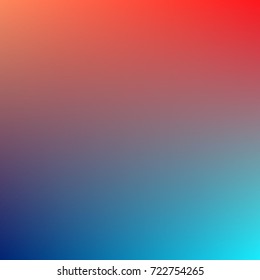 Colorful gradient mesh background in rainbow colors. Abstract blurred smooth image. Smooth blend banner template. It can use as wallpaper.