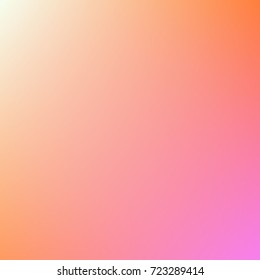 Colorful gradient mesh background in rainbow colors. Abstract, blurred banner template or wallpaper.