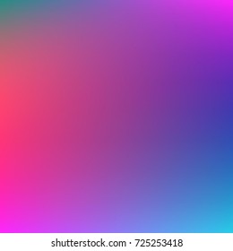 Colorful gradient mesh background in rainbow colors. Abstract blurred smooth image. Smooth blend banner template. It can use as wallpaper.
