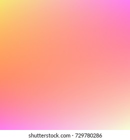 Colorful gradient mesh background in rainbow colors. Abstract blurred smooth image. Smooth blend banner template. It can use as wallpaper.