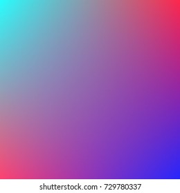 Colorful gradient mesh background in rainbow colors. Abstract blurred smooth image. Smooth blend banner template. It can use as wallpaper.