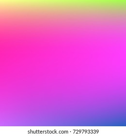 Colorful gradient mesh background in rainbow colors. Abstract blurred smooth image. Smooth blend banner template. It can use as wallpaper.