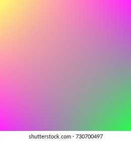 Colorful gradient mesh background in rainbow colors. Abstract blurred smooth image. Smooth blend banner template. It can use as wallpaper.