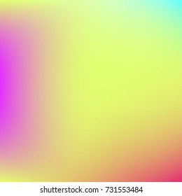 Colorful gradient mesh background in rainbow colors. Abstract blurred smooth image. Smooth blend banner template. It can use as wallpaper.
