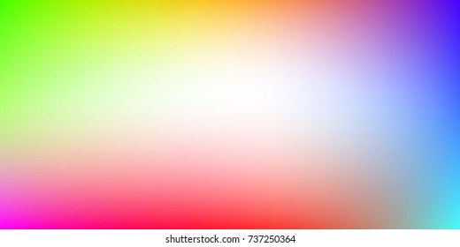 Colorful gradient mesh background in rainbow colors. Abstract blurred smooth image. Smooth blend banner template. It can use as wallpaper.