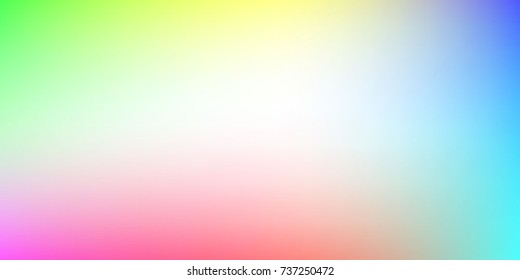 Colorful gradient mesh background in rainbow colors. Abstract blurred smooth image. Smooth blend banner template. It can use as wallpaper.