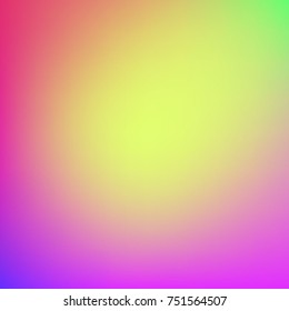 Colorful gradient mesh background in rainbow colors. Abstract blurred smooth image. Smooth blend banner template. It can use as wallpaper.