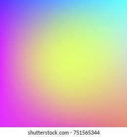 Colorful gradient mesh background in rainbow colors. Abstract blurred smooth image. Smooth blend banner template. It can use as wallpaper.