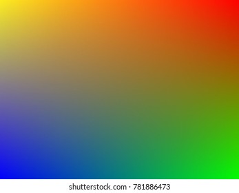 Colorful gradient mesh background in rainbow colors. Abstract blurred smooth image. Smooth blend banner template. It can use as wallpaper
