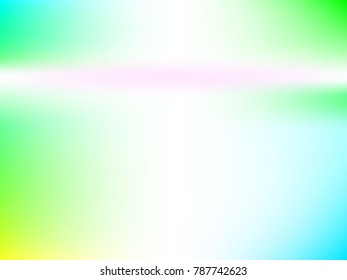 Colorful gradient mesh background in rainbow colors. Abstract blurred smooth image. Smooth blend banner template. Iridescent holographic wallpaper, frame, banner.