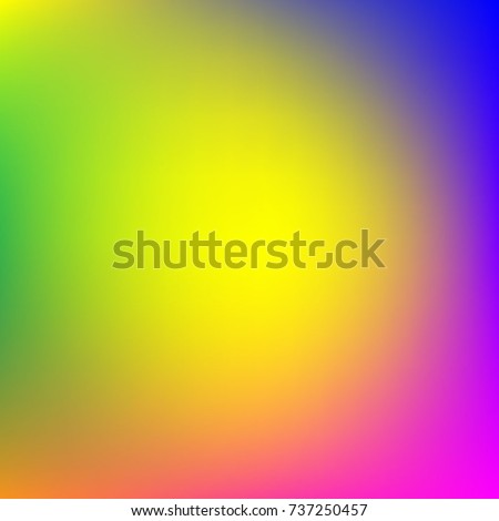 Colorful gradient mesh background in rainbow colors. Abstract blurred smooth image. Smooth blend banner template. It can use as wallpaper.