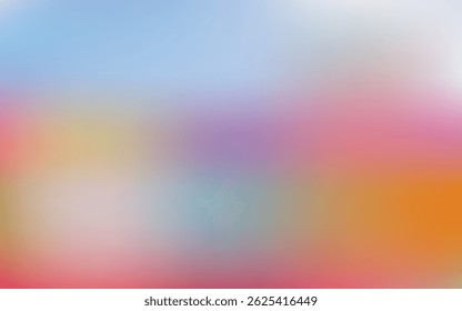 Fondo colorido de la malla del gradiente, Plantilla para los productos del cabrito, juegos, muñecas o dibujos animados lindos.
