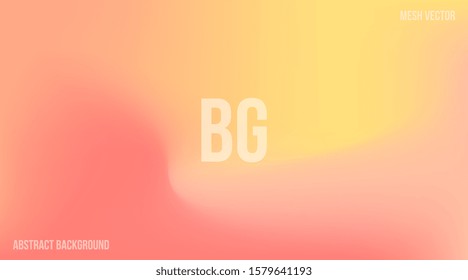 Colorful gradient mesh background vector